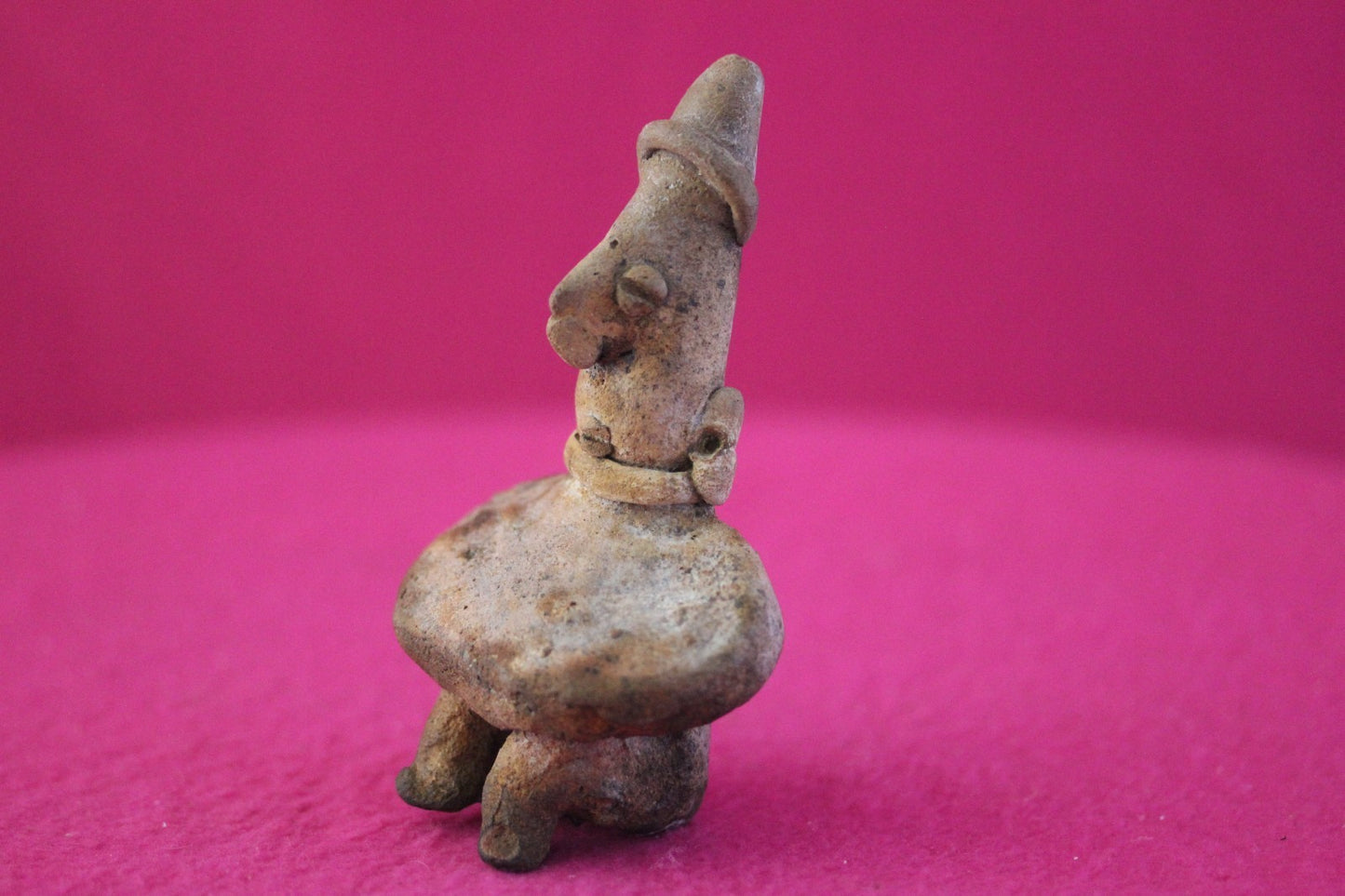 Pre Columbian Authentic Artifact Rare Skirted Tomb Figure Colima Mexico COA 182