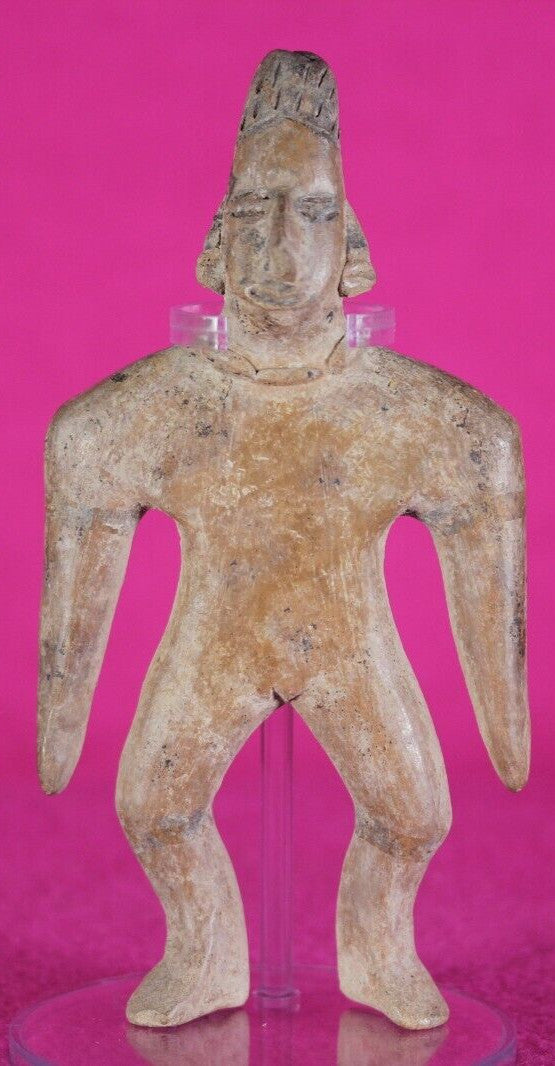 Authentic Pre Columbian Artifact Tomb Figure Colima Ex Arte Primitivo COA T57