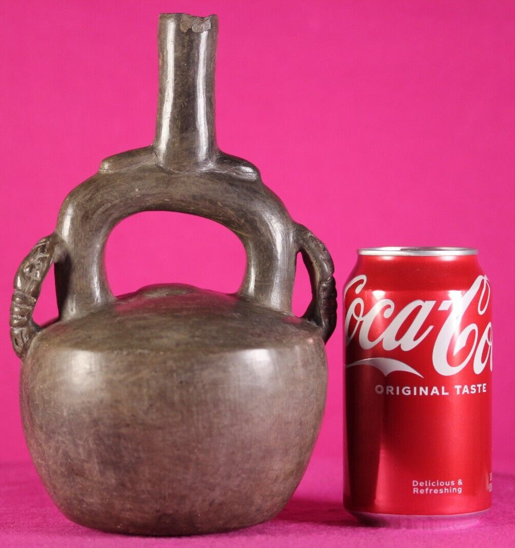 Pre Columbian Authentic Artifact Lobster  Pottery Jar 750-1375 AD Sican Peru J49