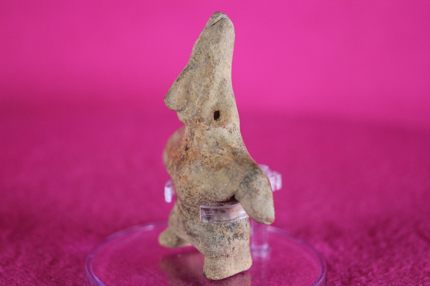 Authentic Pre Columbian Artifact Dwarf Tomb Figure Colima Mexico COA T91