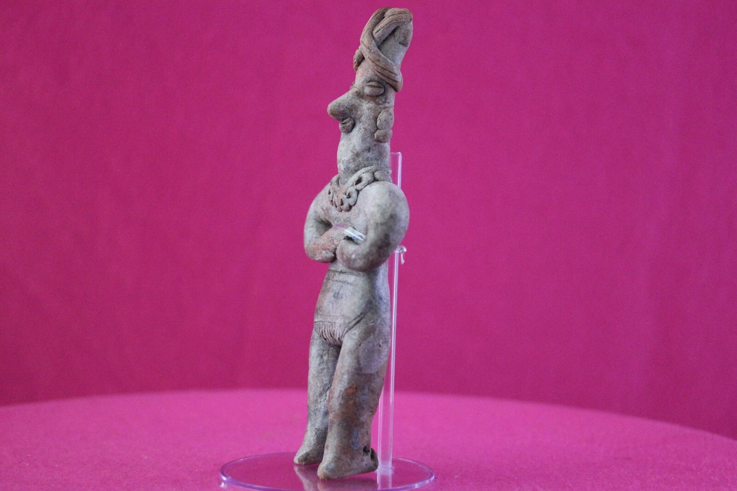 Pre Columbian Authentic Artifact Tomb Figure Colima Mexico 100 BC-250 AD COA 169