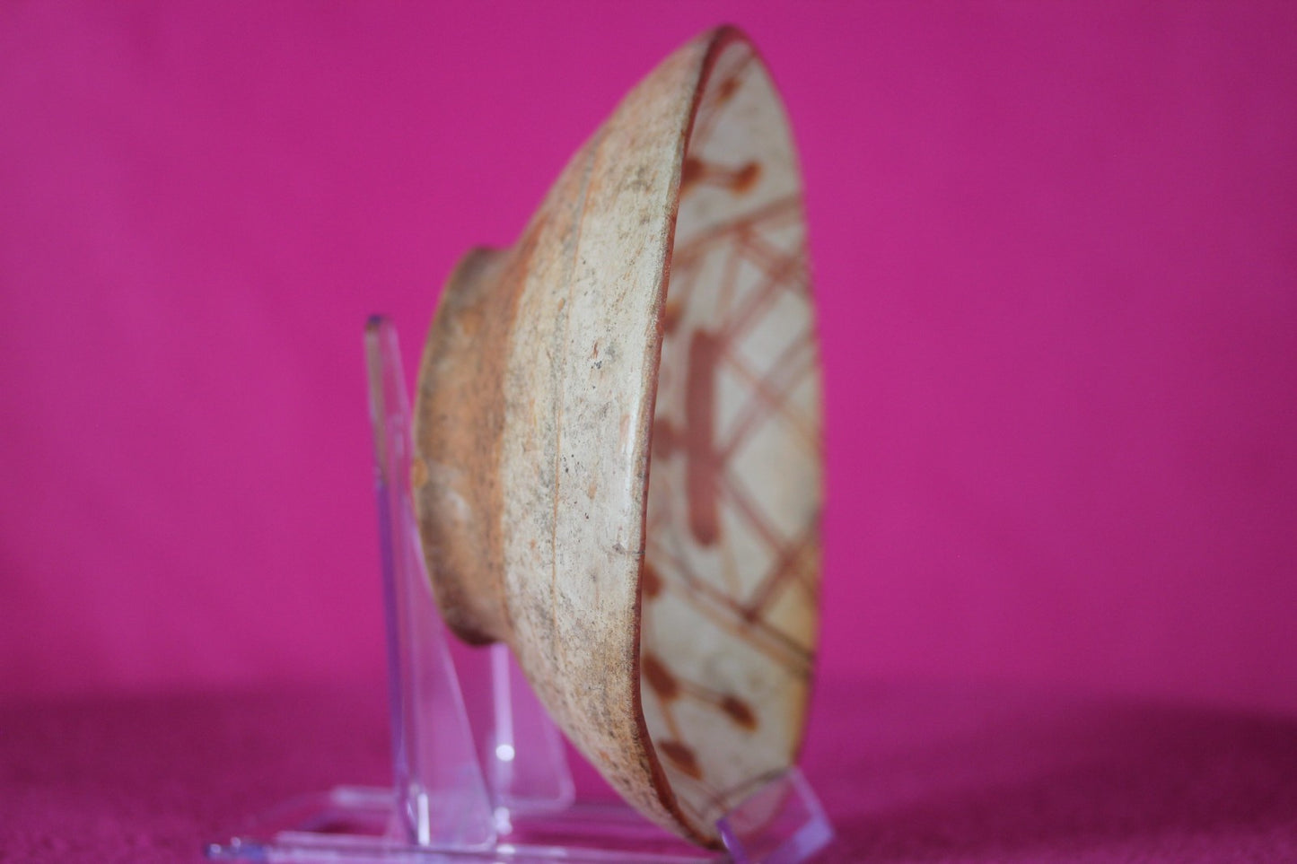 Authentic Pre Columbian Artifact Decorated Bowl Cajamarca Peru Pre Inca COA 207