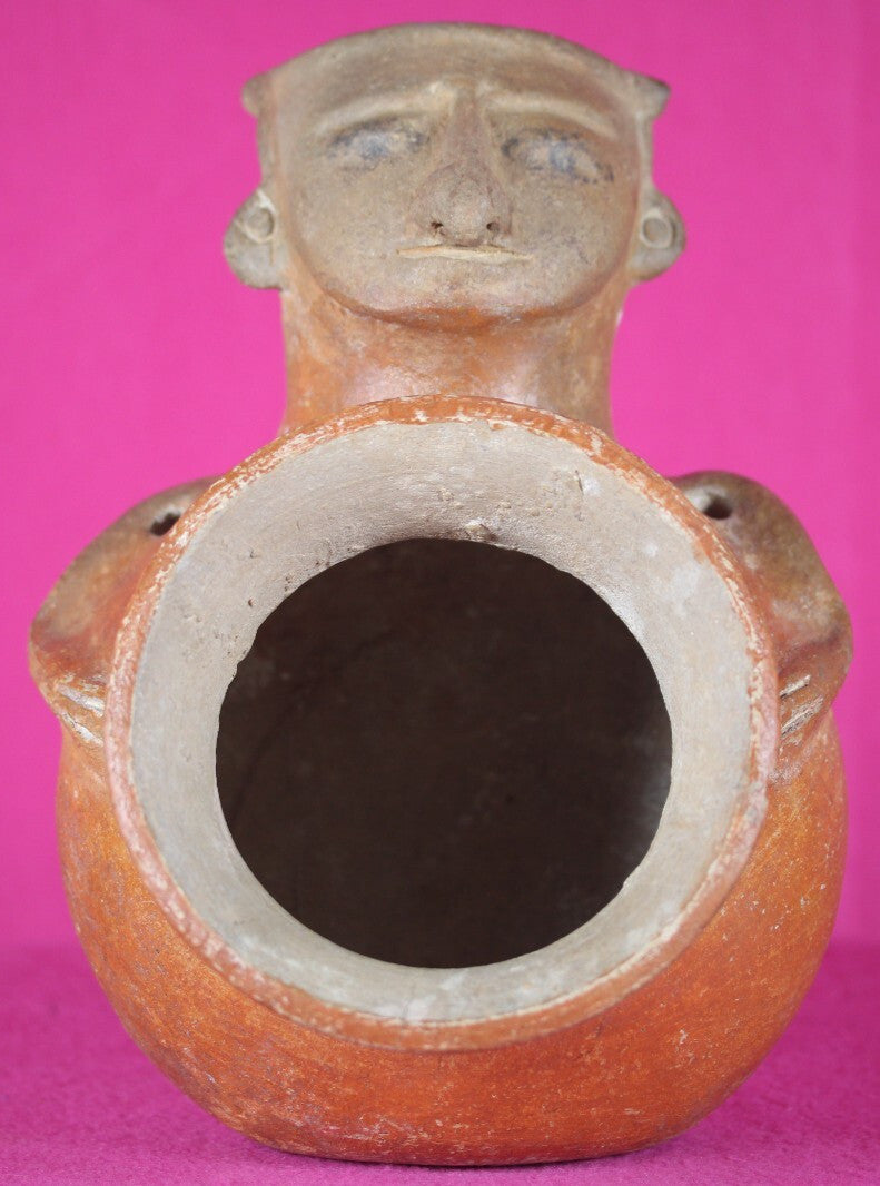 Rare Mayan Belly Bowl Authentic Pre Columbian Artifact Arte Primitivo COA T115