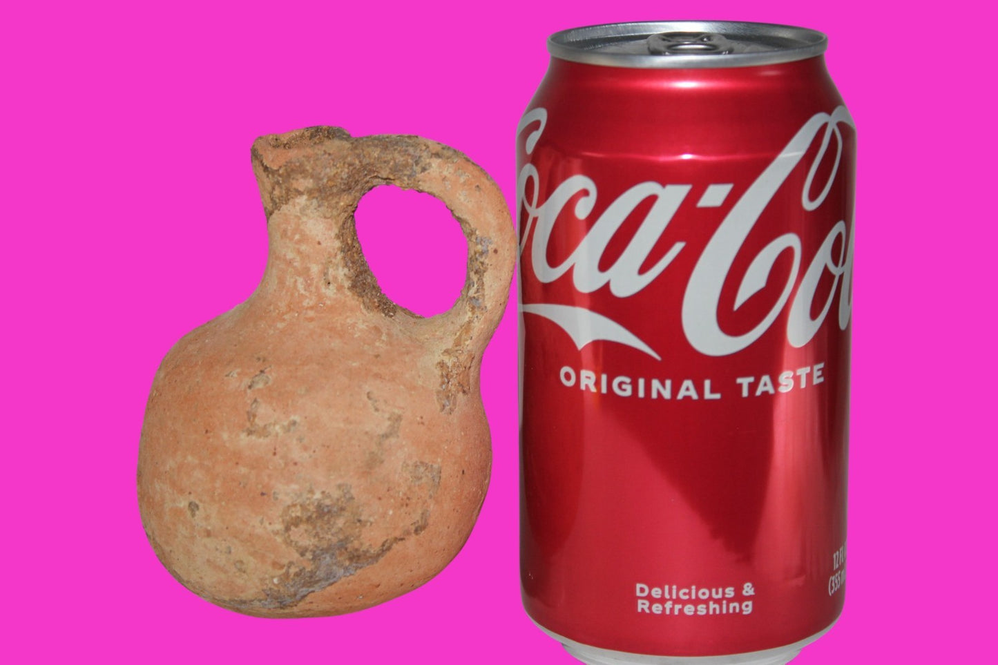 Ancient Holy Land Artifact King David Jug Land of Jesus Christ 1000 BC COA 17