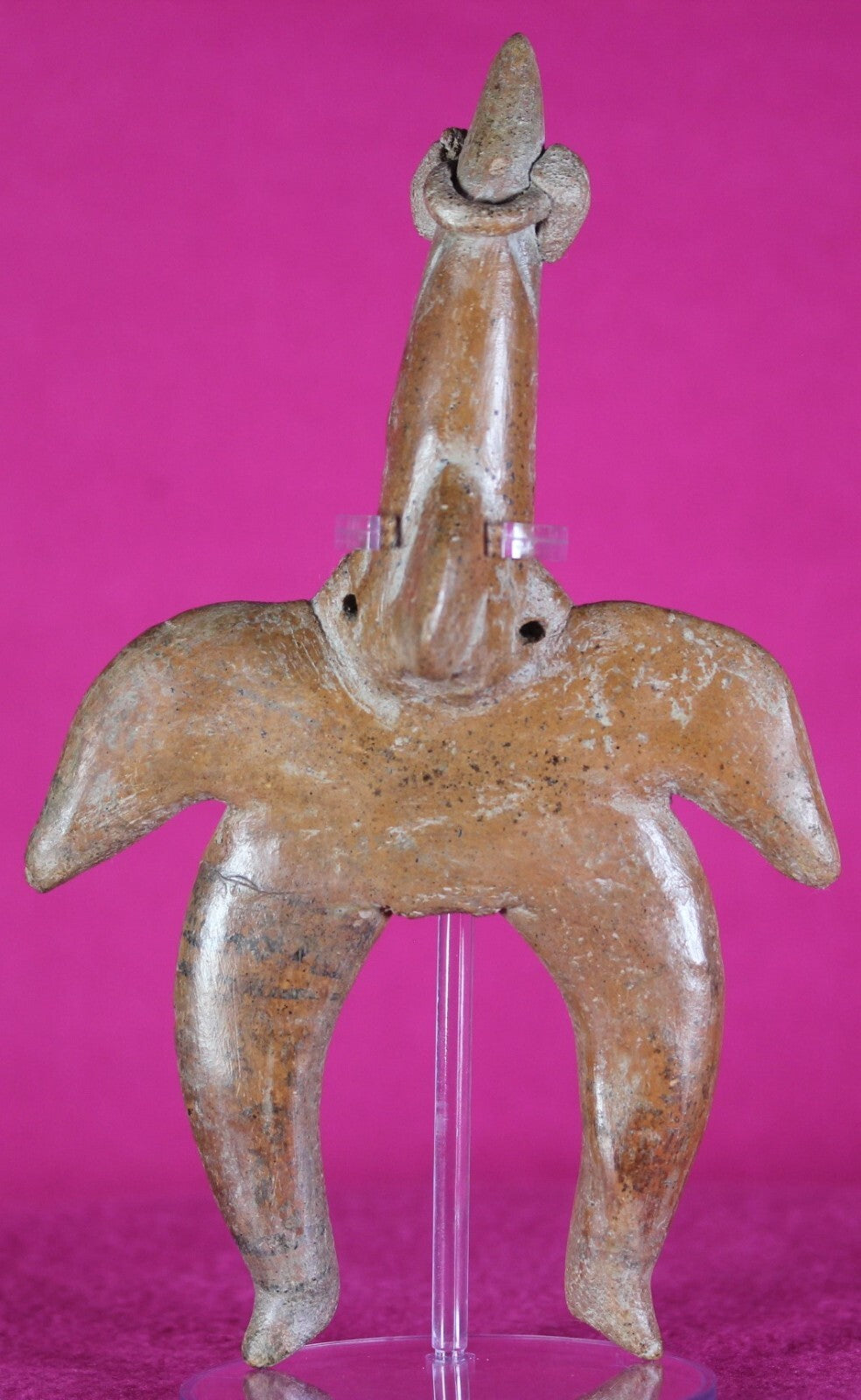 Authentic Pre Columbian Artifact Tomb Figure Colima Ex Arte Primitivo COA T32