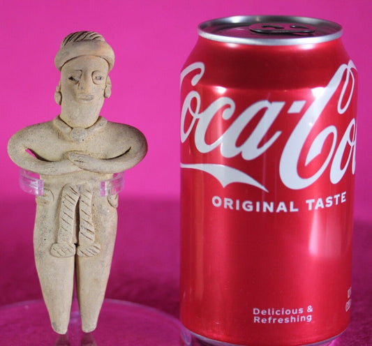 Authentic Pre Columbian Artifact Tomb Figure Colima Ex Arte Primitivo COA T96