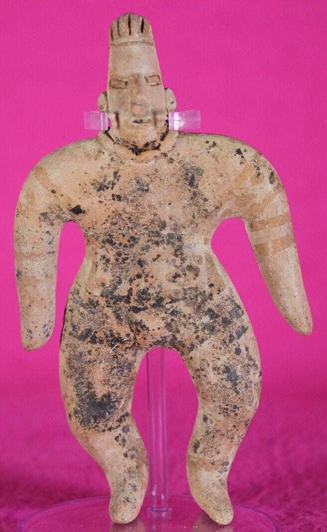 Authentic Pre Columbian Artifact Tomb Figure Colima Ex Arte Primitivo COA T61