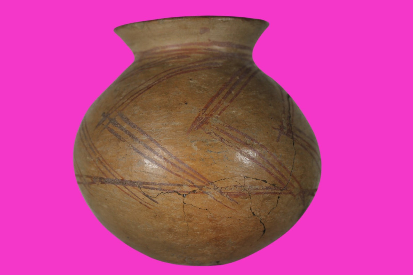 Pre Columbian Authentic Artifact Michoacan Large Olla Mexico 100 - 400BC COA J36