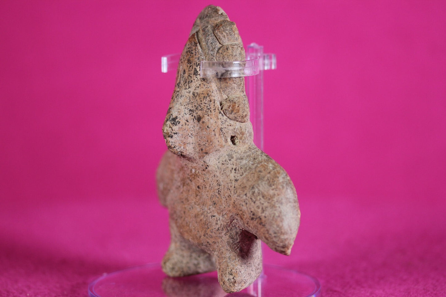 Authentic Pre Columbian Artifact Dwarf Tomb Figure Colima Mexico COA T60