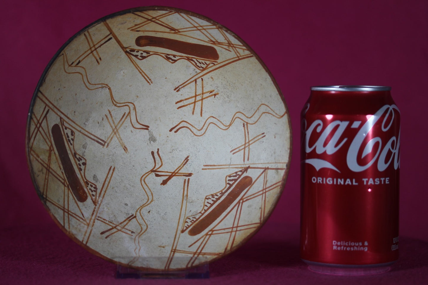 Authentic Pre Columbian Artifact Decorated Bowl Cajamarca Peru Pre Inca COA 208