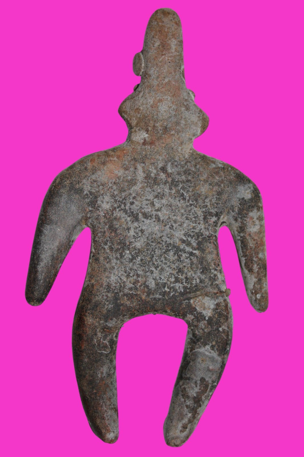 Pre Columbian Authentic Artifact Male Archaic Tomb Figure Colima Mexico COA 19