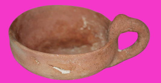 Ancient Holy Land Artifact Time Of Abraham Cup Jesus Christ Home 2000 BC COA 24