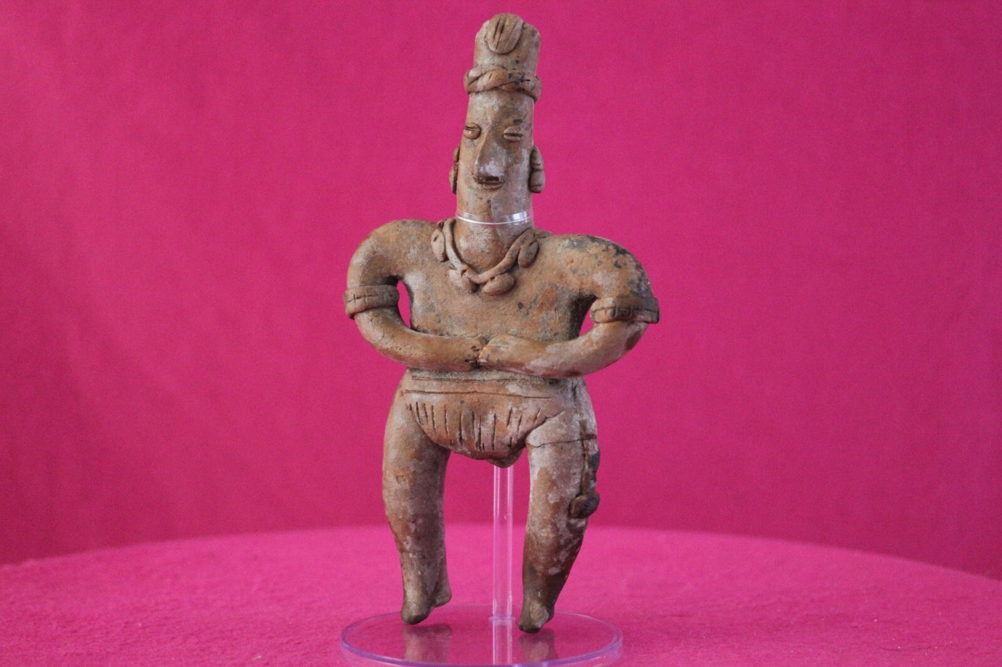 Pre Columbian Authentic Artifact Tomb Figure Colima Mexico 100 BC-250 AD COA 158