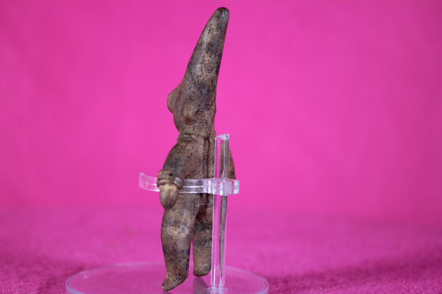 Pre Columbian Authentic Artifact Girl Figure Colima Mexico 100 BC-250 AD COA 138