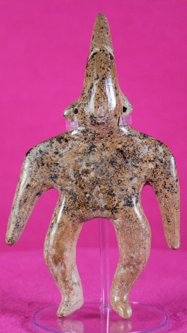 Authentic Pre Columbian Artifact Tomb Figure Colima Ex Arte Primitivo COA B42