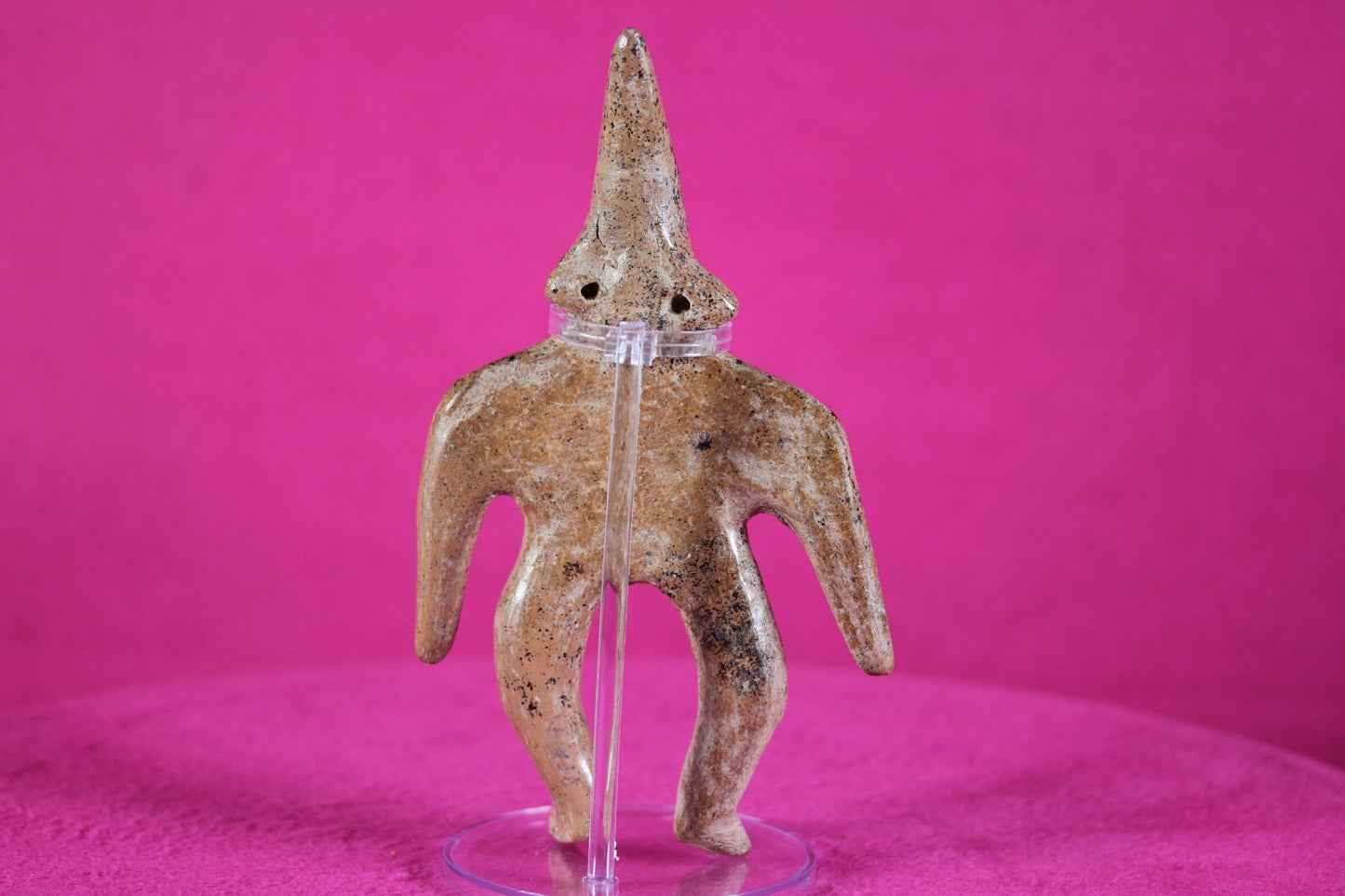 Authentic Pre Columbian Artifact Tomb Figure Colima Ex Arte Primitivo COA B42