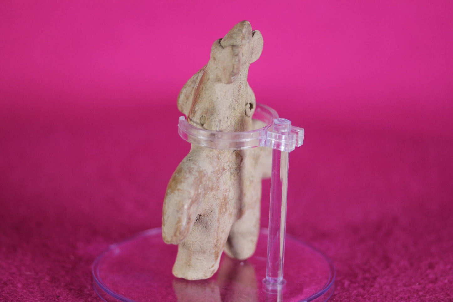 Authentic Pre Columbian Artifact Dwarf Tomb Figure Colima Mexico COA T94