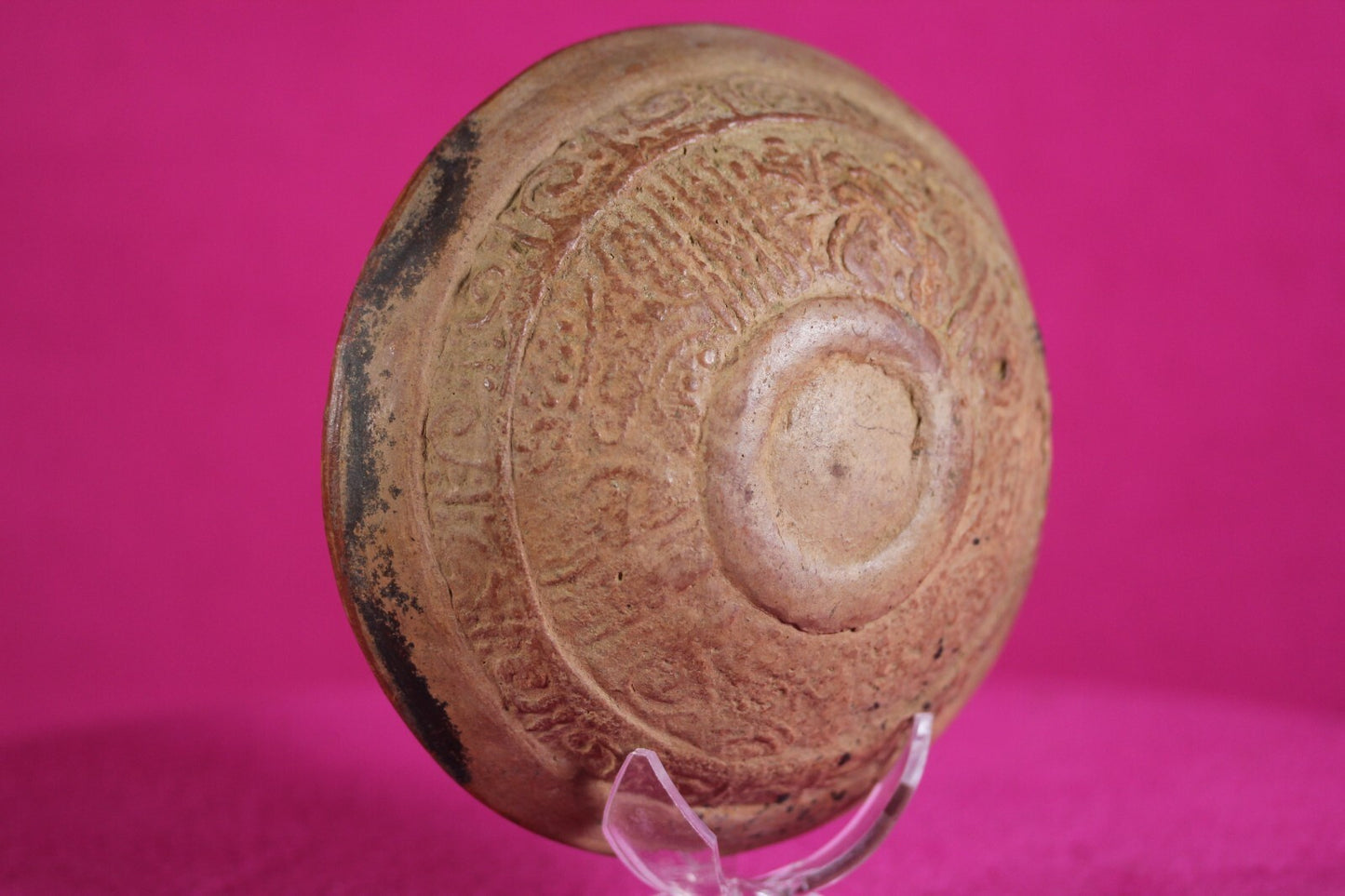 Authentic Pre Columbian Artifact Mayan Molded Bowl Yucatan 250-900 AD COA J98