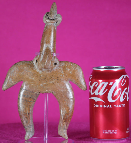 Authentic Pre Columbian Artifact Tomb Figure Colima Ex Arte Primitivo COA T32