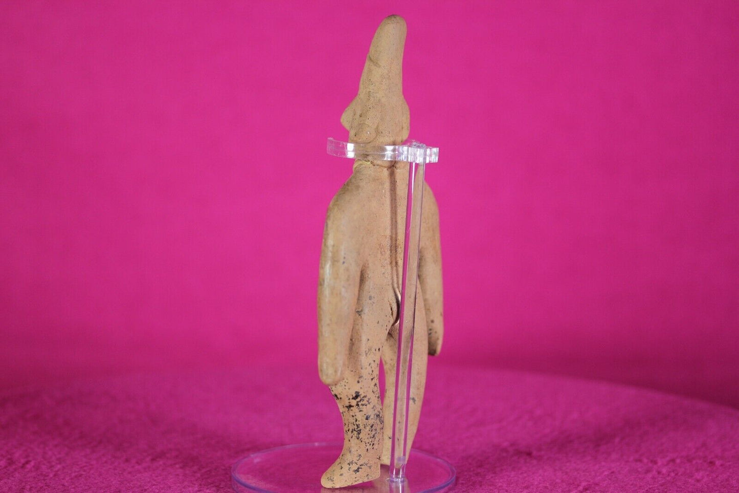 Authentic Pre Columbian Artifact Tomb Figure Colima Ex Arte Primitivo COA T54