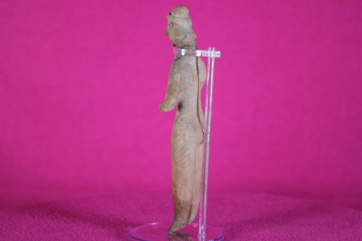 Authentic Pre Columbian Artifact Tomb Figure Colima Ex Arte Primitivo COA T59