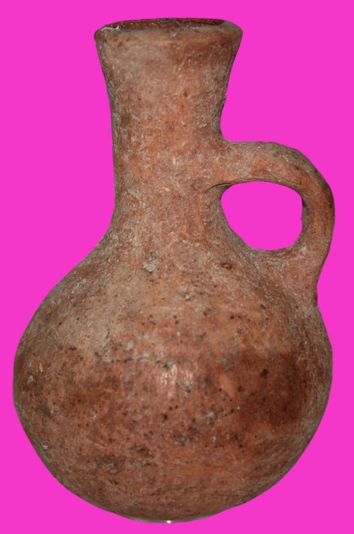 Ancient Holy Land Artifact King David Era Jug Land of Jesus Christ 1000 BC COA 9