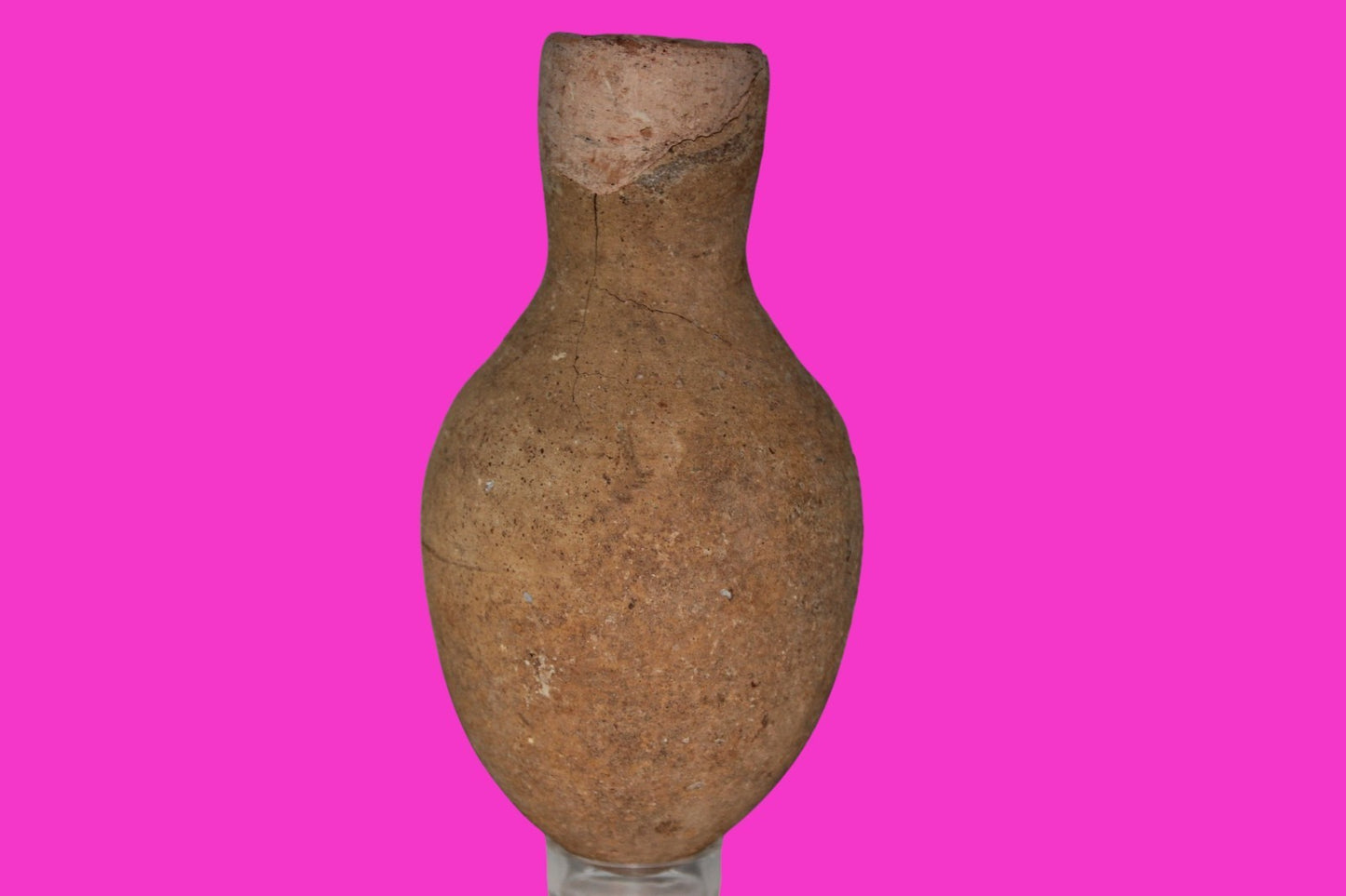Ancient Holy Land Artifact King David Era Jug Land of Jesus Christ 1000 BC COA 8