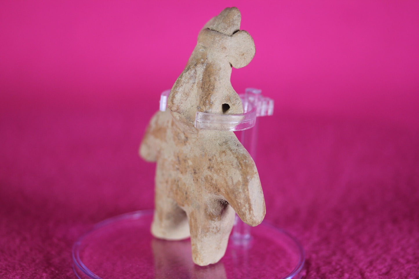 Authentic Pre Columbian Artifact Dwarf Tomb Figure Colima Mexico COA T94