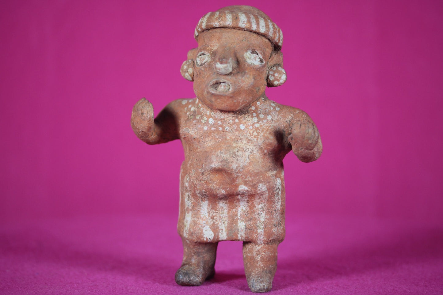 Authentic Pre Columbian Artifact Nayarit Ixtlan Figure Arte Primitivo COA T114