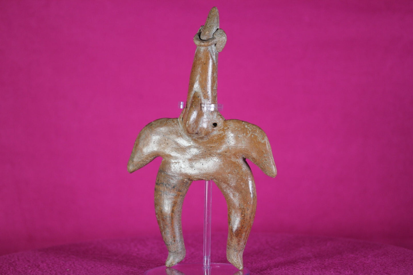 Authentic Pre Columbian Artifact Tomb Figure Colima Ex Arte Primitivo COA T32