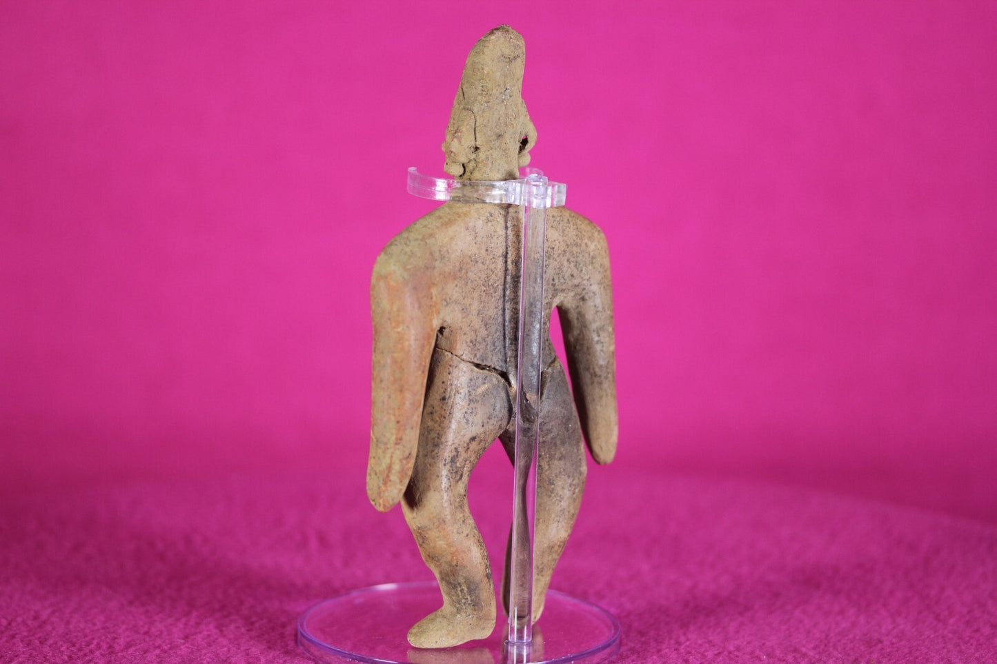 Authentic Pre Columbian Artifact Tomb Figure Colima Ex Arte Primitivo COA T58