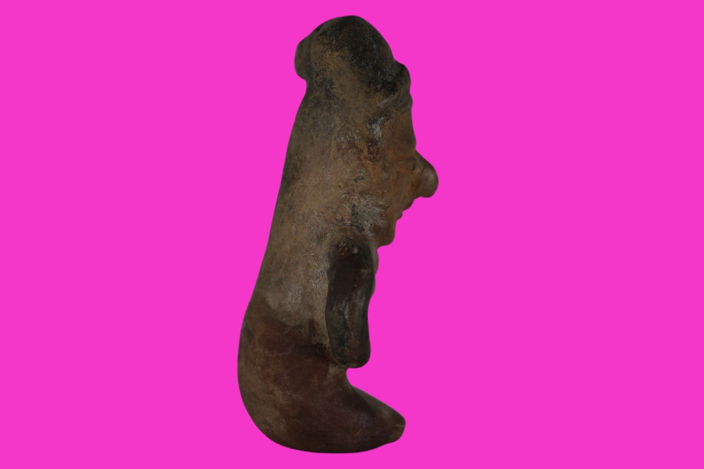 Pre Columbian Authentic Artifact Bahia Whistle Figure Ecuador 500BC-500AD COAJ44