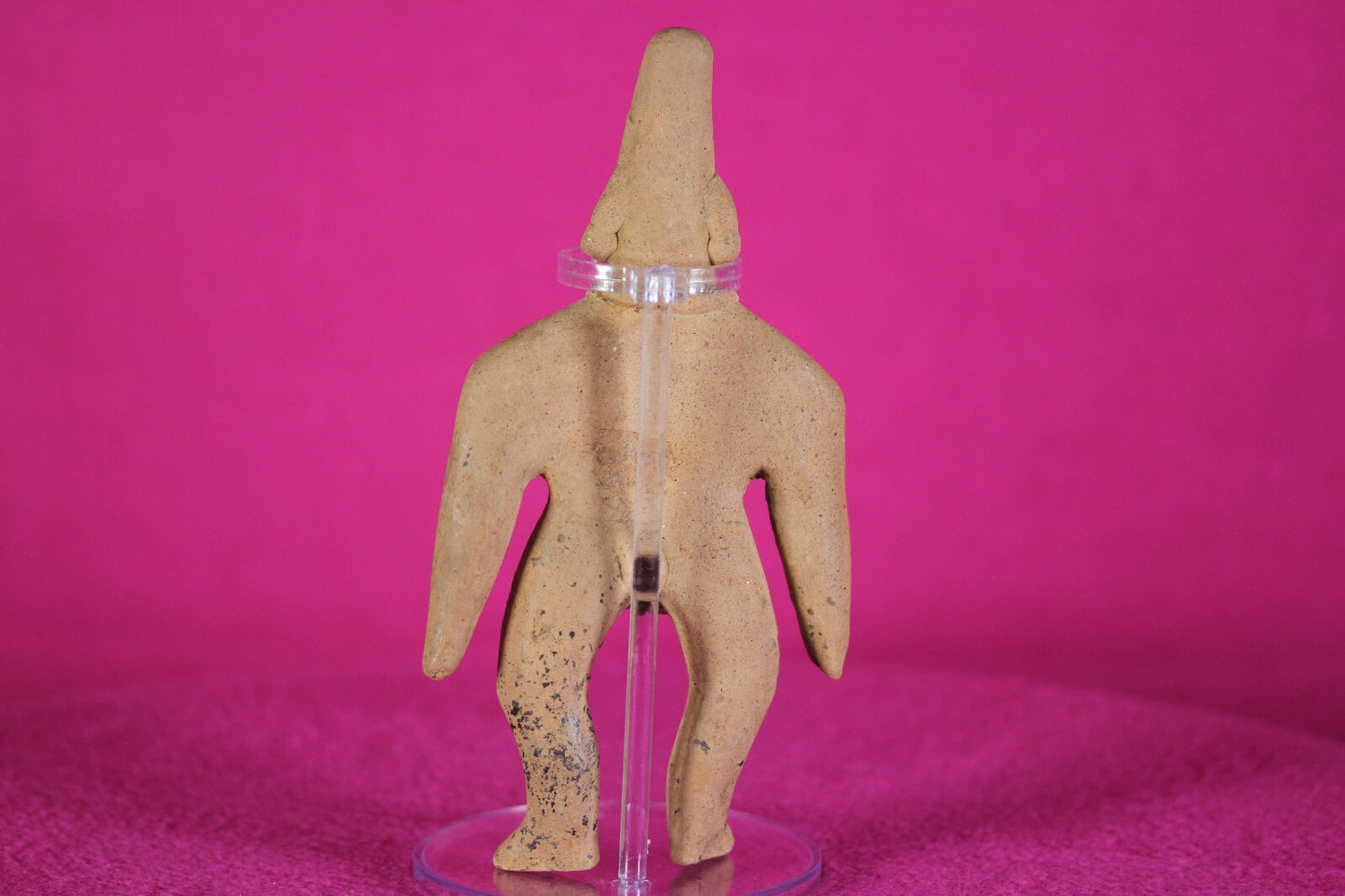 Authentic Pre Columbian Artifact Tomb Figure Colima Ex Arte Primitivo COA T54