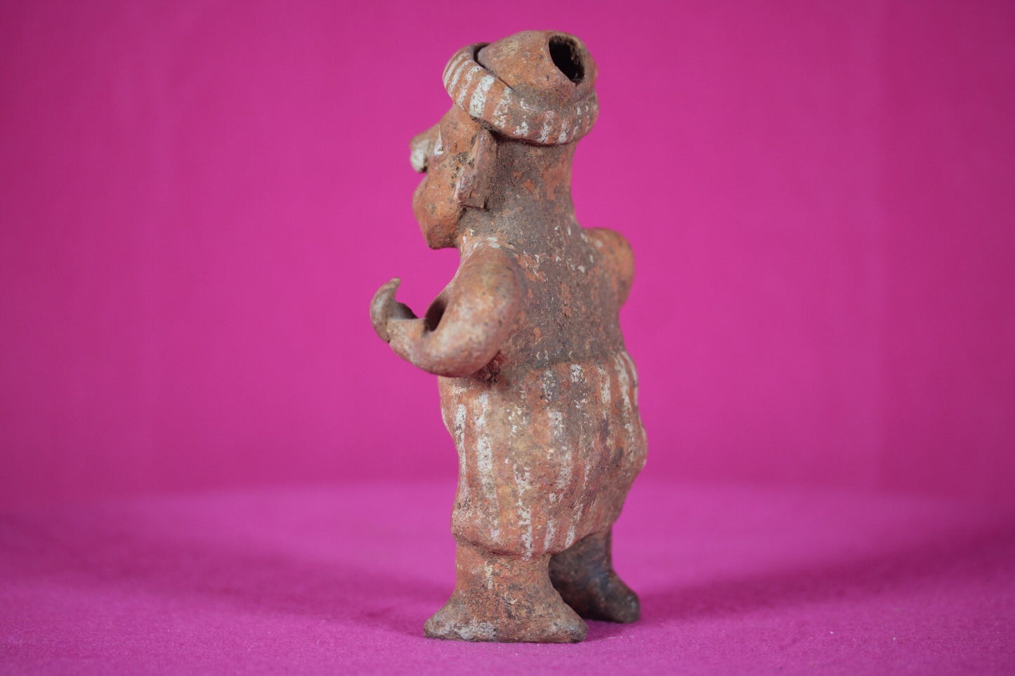 Authentic Pre Columbian Artifact Nayarit Ixtlan Figure Arte Primitivo COA T114