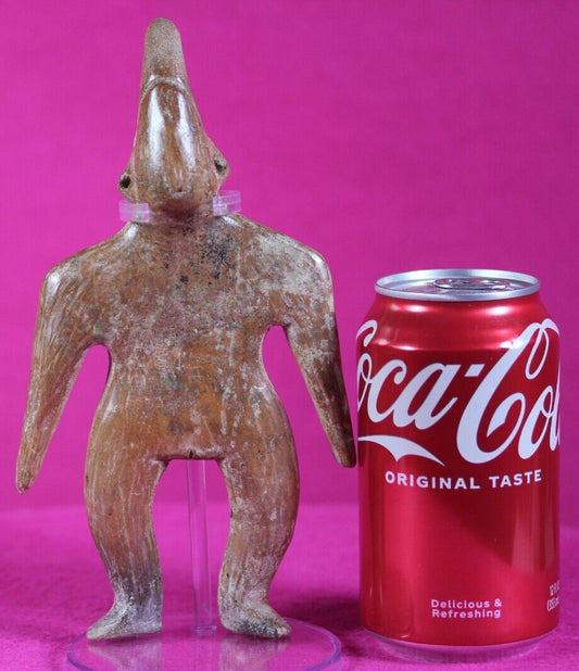 Authentic Pre Columbian Artifact Tomb Figure Colima Ex Arte Primitivo COA T41