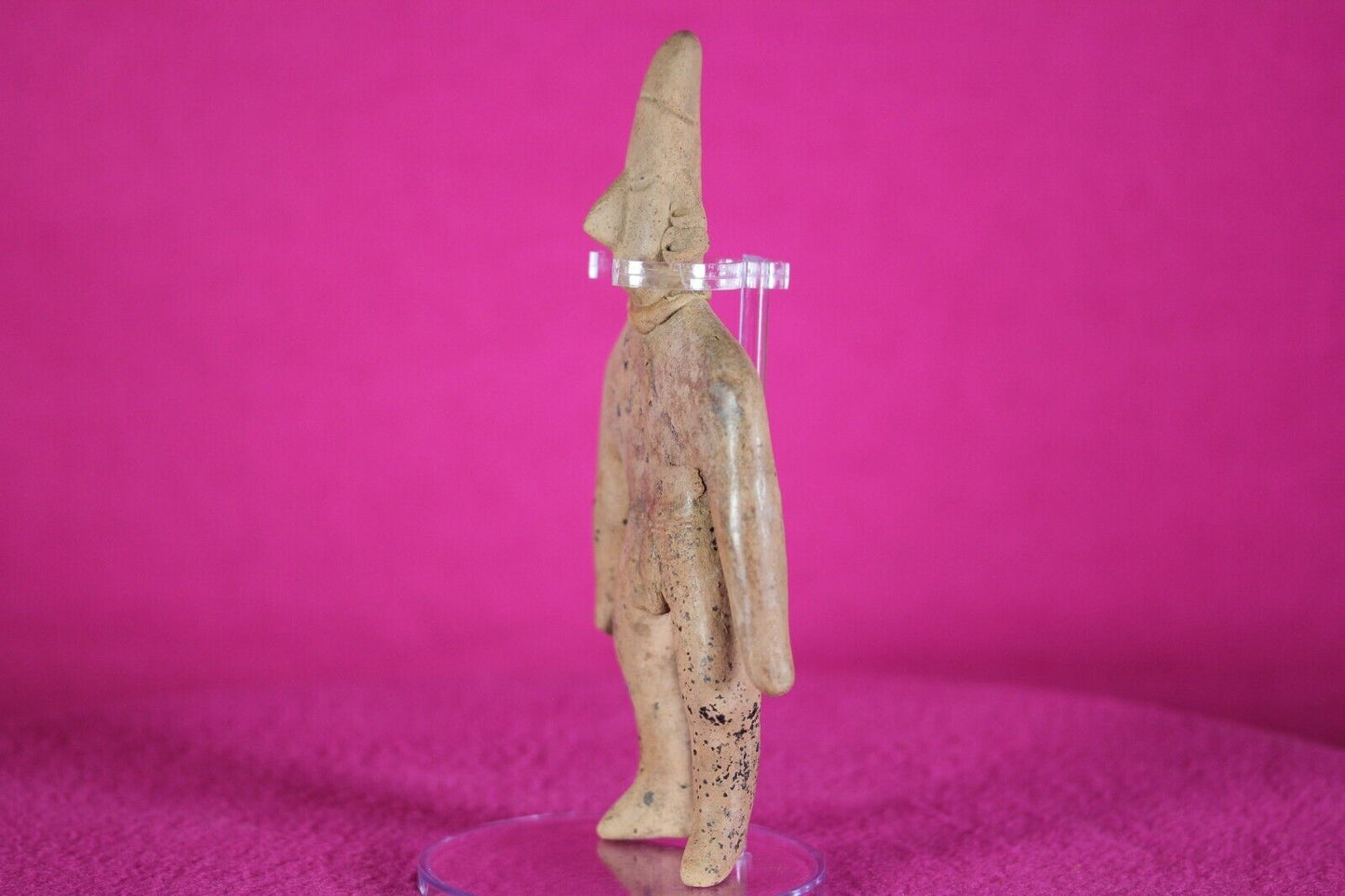 Authentic Pre Columbian Artifact Tomb Figure Colima Ex Arte Primitivo COA T54