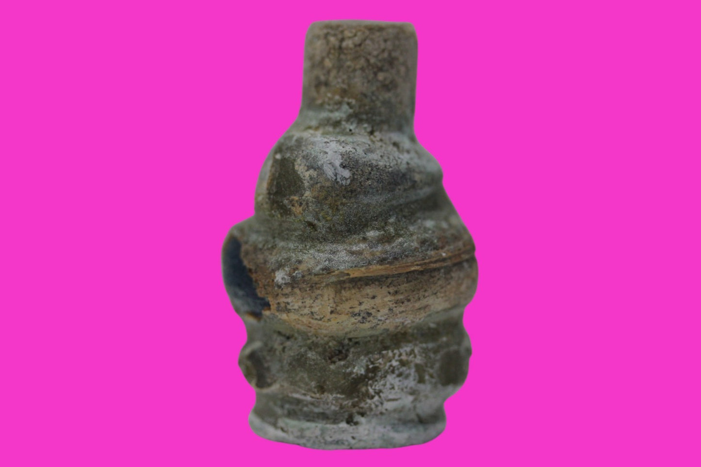 Authentic Persian Artifact Glass Bottle 900-1000 AD Silk Road Hoard COA J28