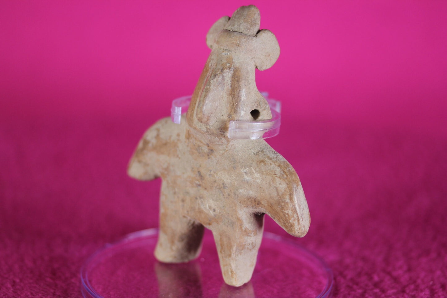 Authentic Pre Columbian Artifact Dwarf Tomb Figure Colima Mexico COA T94