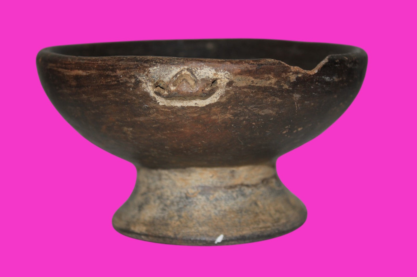 Pre Columbian Authentic Artifact Pedestal Bowl Calima Colombia 750 AD COA J63