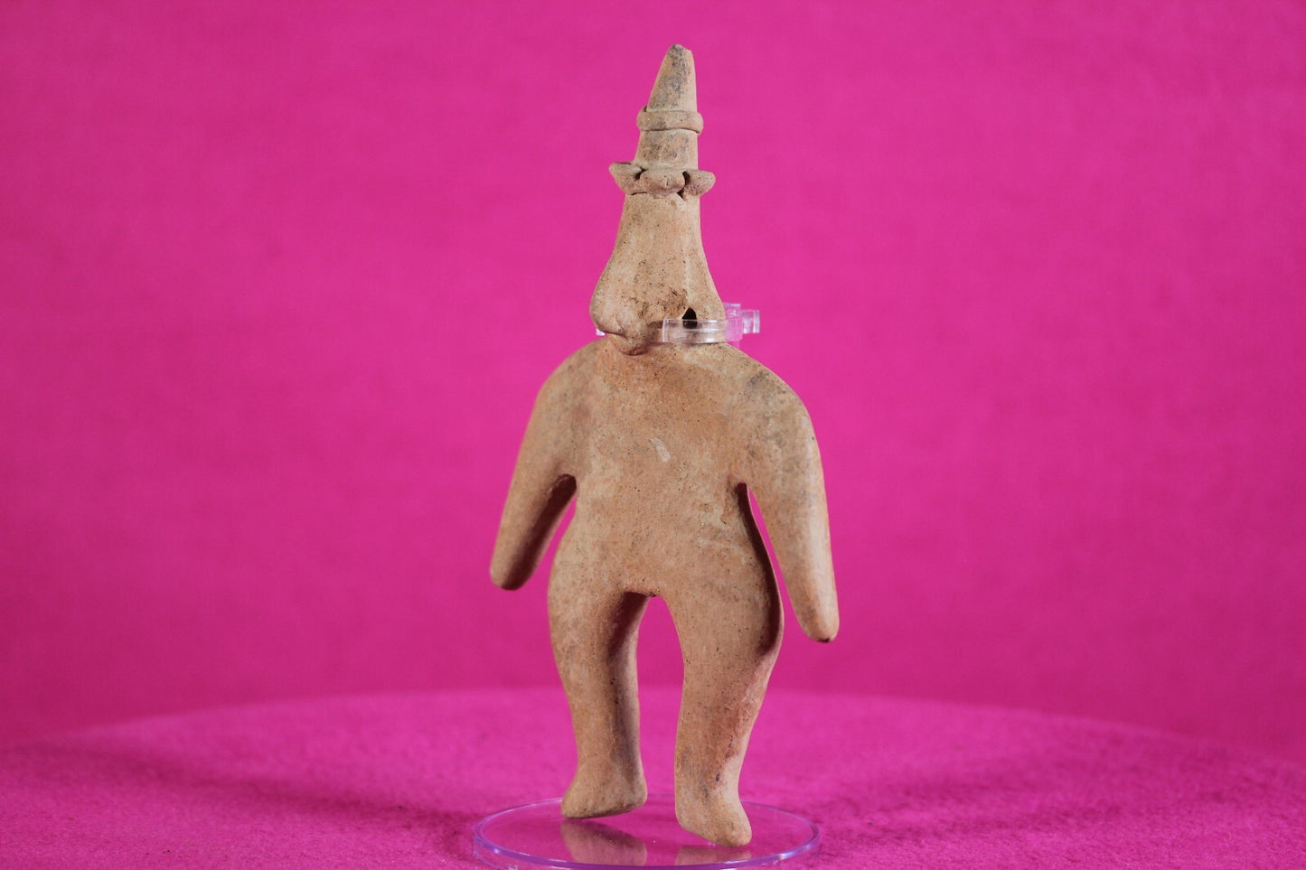 Authentic Pre Columbian Artifact Archaic Tomb Figure Colima Mexico COA T77