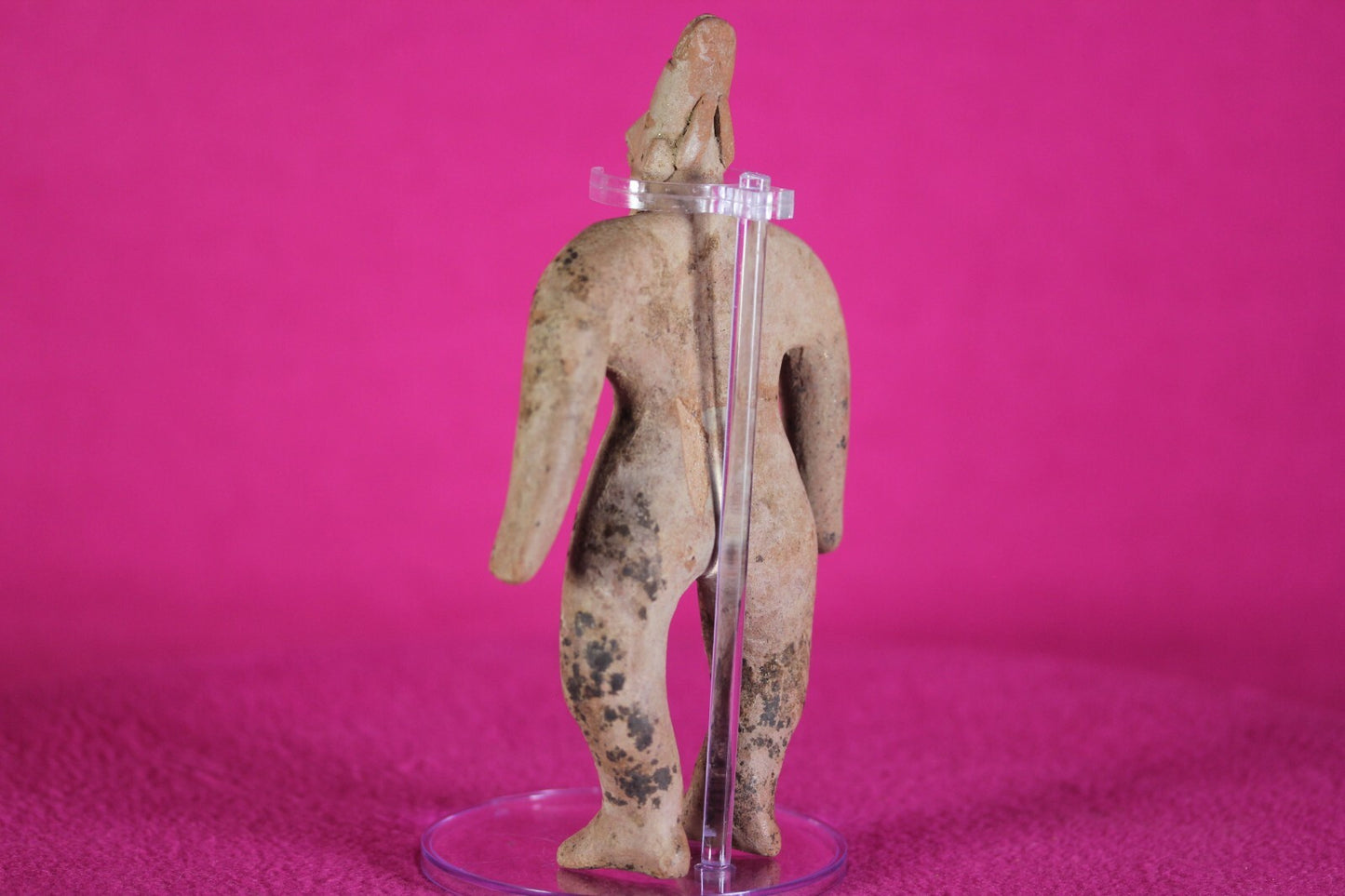 Authentic Pre Columbian Artifact Tomb Figure Colima Ex Arte Primitivo COA T61