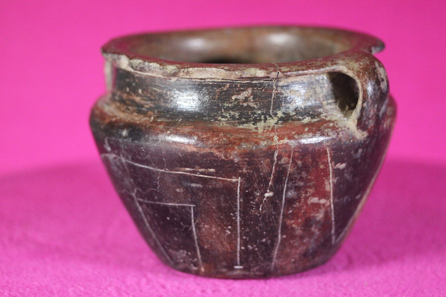 Authentic Pre Columbian Artifact Olmecoid Olla Chupicuaro Arte Primitivo COA T83