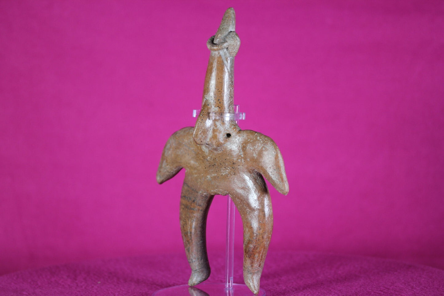 Authentic Pre Columbian Artifact Tomb Figure Colima Ex Arte Primitivo COA T32