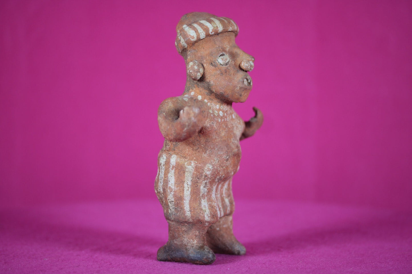 Authentic Pre Columbian Artifact Nayarit Ixtlan Figure Arte Primitivo COA T114