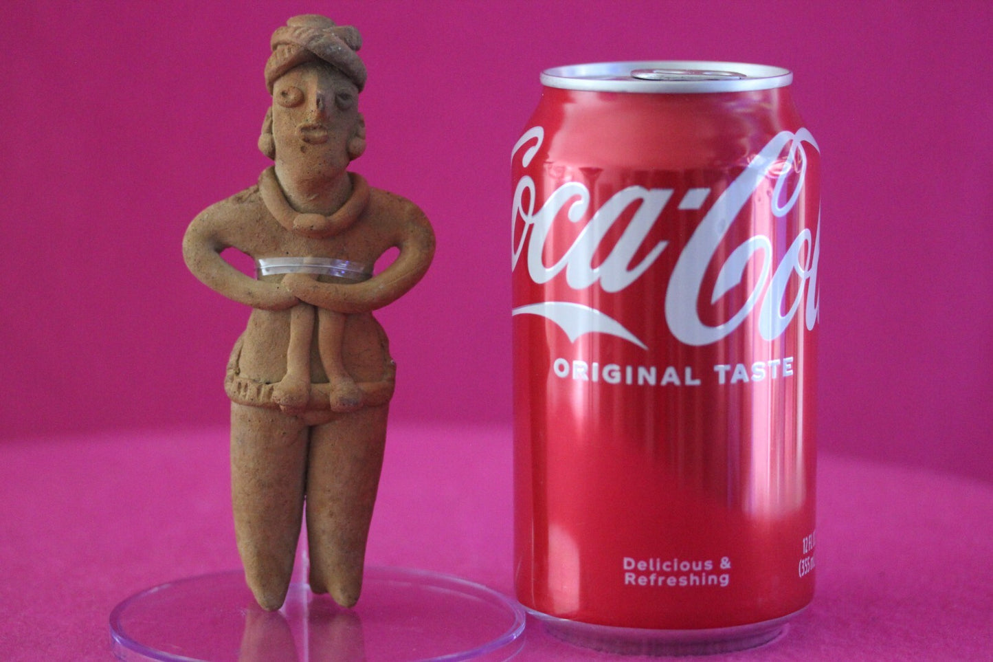 Pre Columbian Authentic Artifact Tomb Figure Colima Mexico 100 BC-250 AD COA 162