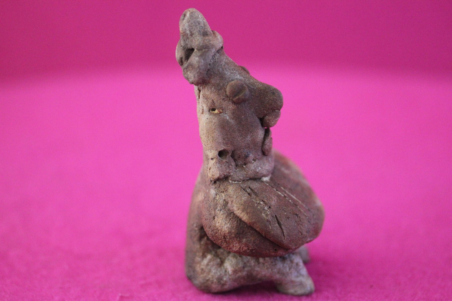 Pre Columbian Authentic Artifact Rare Skirted Tomb Figure Colima Mexico COA 181