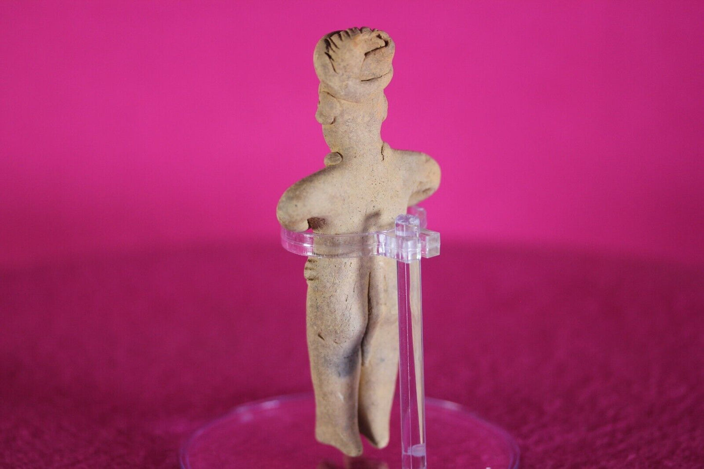 Authentic Pre Columbian Artifact Tomb Figure Colima Ex Arte Primitivo COA T96