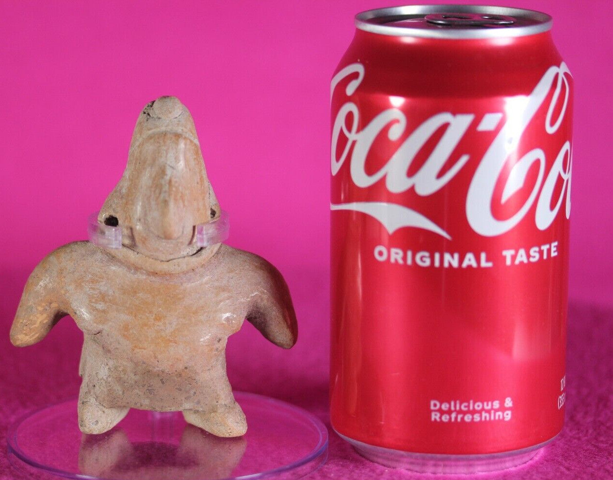 Authentic Pre Columbian Artifact Tomb Figure Colima Ex Arte Primitivo COA T93