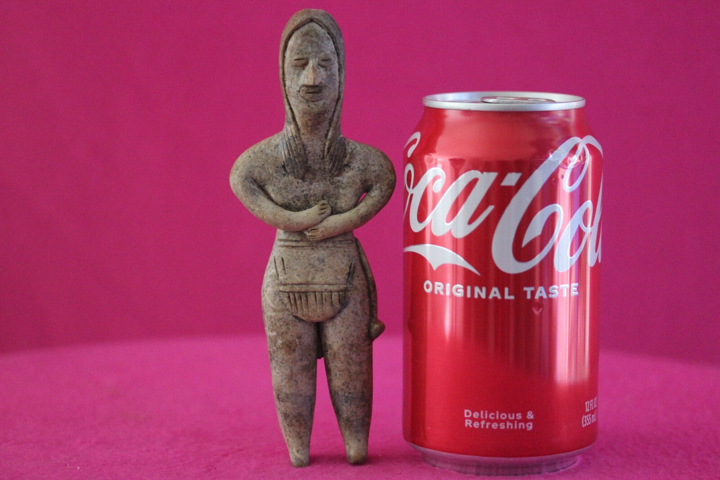 Pre Columbian Authentic Artifact Tomb Figure Colima Mexico 100 BC-250 AD COA 167