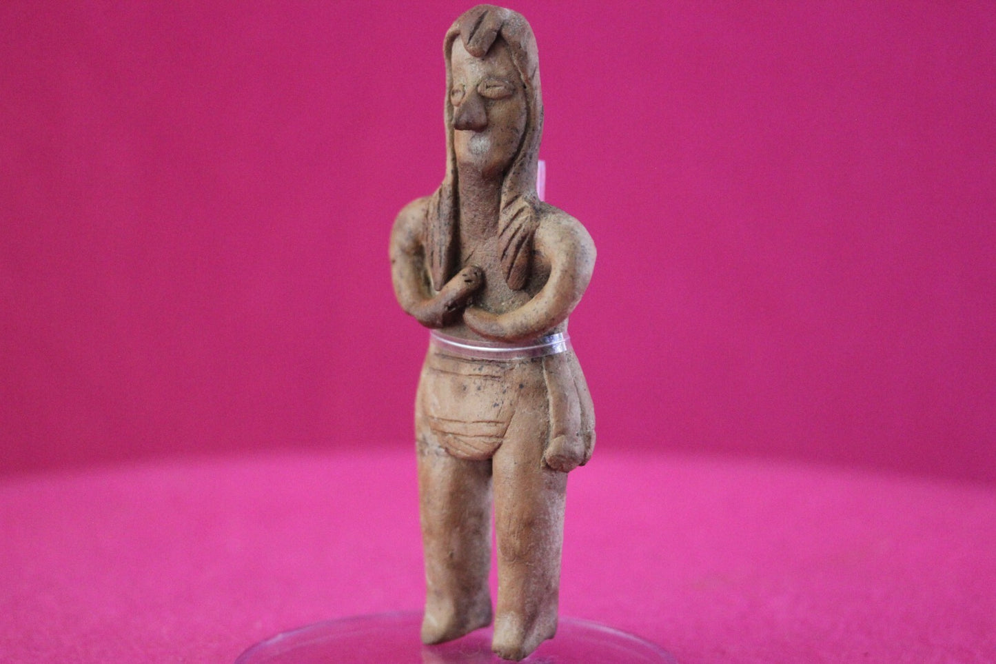Pre Columbian Authentic Artifact Tomb Figure Colima Mexico 100 BC-250 AD COA 165